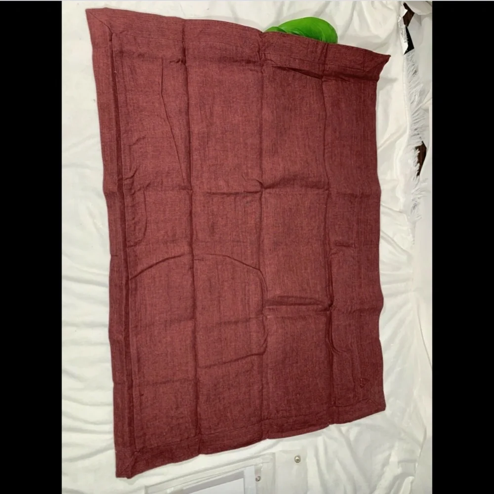 NIB $120 Hotel Collection 100% Linen (1) Standard Sham Pillow‎ Case #244